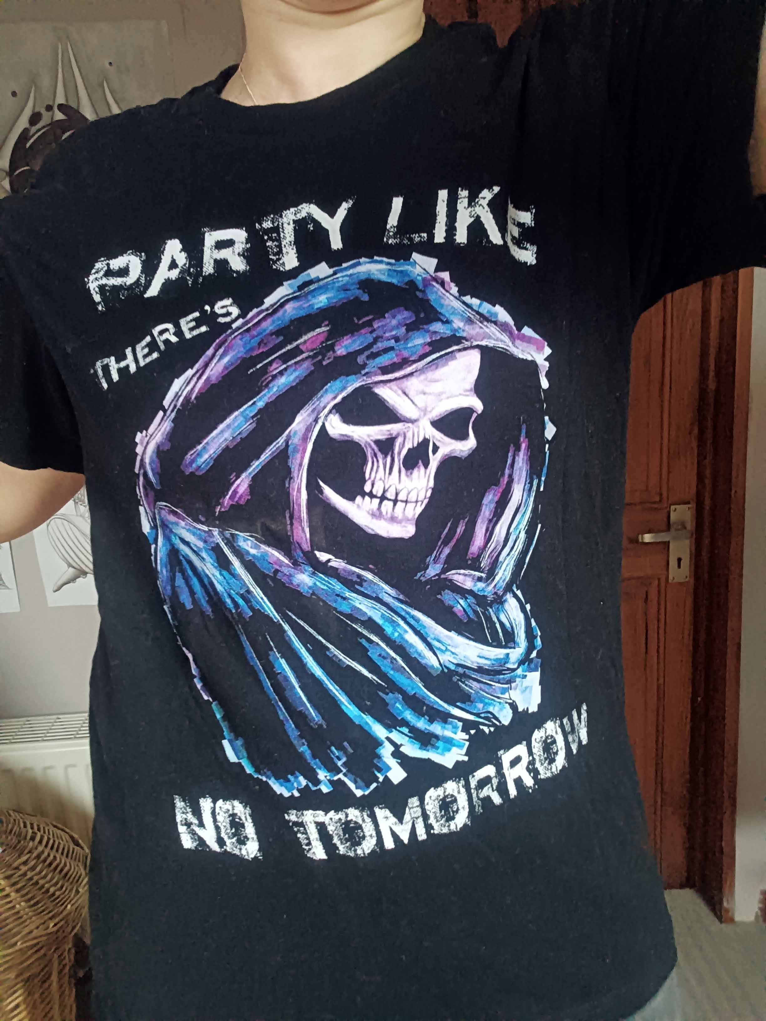 Party Like There's No Tomorrow - Grim Reaper - Men's T-shirt