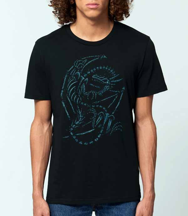 Bone Dragon - Ancient Fossil - Men's T-shirt
