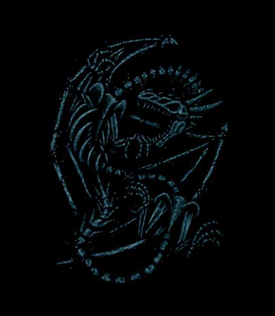 Bone Dragon - Ancient Fossil - Men's T-shirt