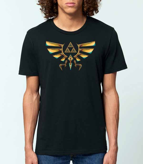 Ancient Tech - The Legend of Zelda Hyrule crest - Men's T-shirt