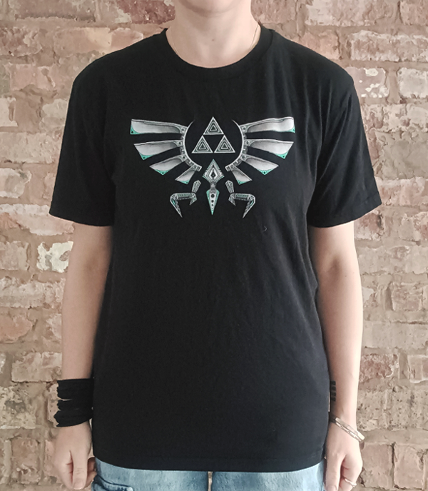 Ancient Tech - The Legend of Zelda Hyrule crest - Men's T-shirt