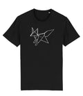 Origami Fox - Folded Ferality - Paper Kitsune  - Men's T-shirt